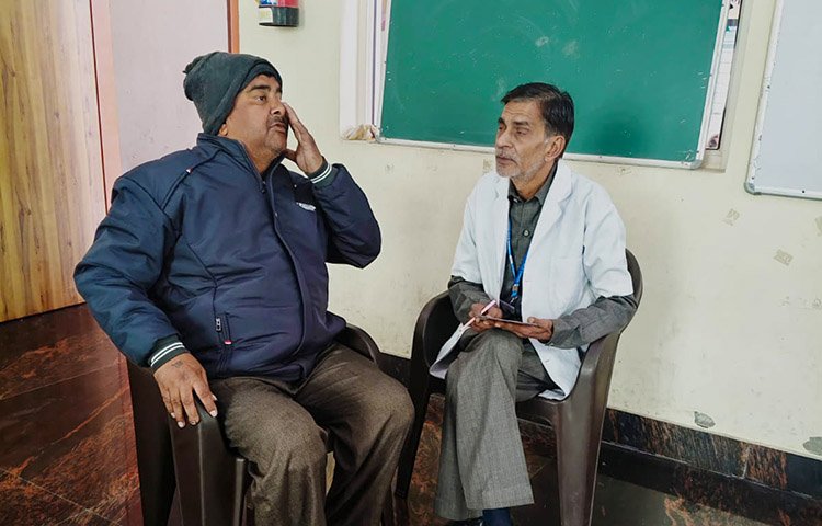 School Eye Screening Camp at Ravindra Global Academy School Manauli village, Sonipat, Haryana